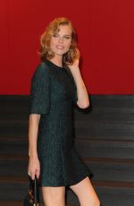 EVA HERZIGOVA at Dolce & Gabbana Fashion Show in Milan