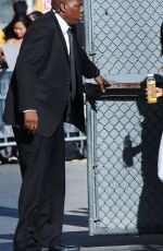 EVA LONGORIA Arrives at Jimmy Kimmel Live in Hollywood