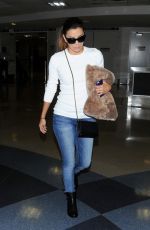 EVA LONGORIA Arrives at LAX Airport in Los Angeles 2409