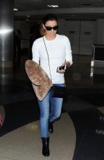 EVA LONGORIA Arrives at LAX Airport in Los Angeles 2409