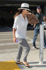 EVA LONGORIA at LAX Airport in Los Angeles 0909
