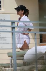 EVA LONGORIA in Bikini at a Pool in Miami