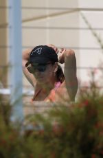 EVA LONGORIA in Bikini at a Pool in Miami
