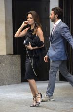 EVA LONGORIA Leaves Four Seasons Hotel in New York 0809