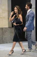 EVA LONGORIA Leaves Four Seasons Hotel in New York 0809