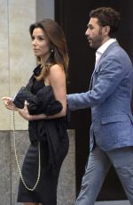 EVA LONGORIA Leaves Four Seasons Hotel in New York 0809