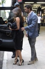 EVA LONGORIA Leaves Four Seasons Hotel in New York 0809
