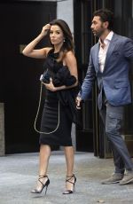 EVA LONGORIA Leaves Four Seasons Hotel in New York 0809