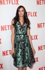 FAMKE JANSSEN at Netflix Launch Party in Paris