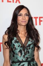 FAMKE JANSSEN at Netflix Launch Party in Paris