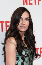 FAMKE JANSSEN at Netflix Launch Party in Paris