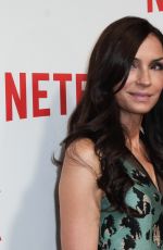FAMKE JANSSEN at Netflix Launch Party in Paris