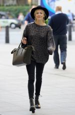 FEARNE COTTON Arrives at BBC Radio 1 Studios in London