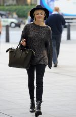 FEARNE COTTON Arrives at BBC Radio 1 Studios in London