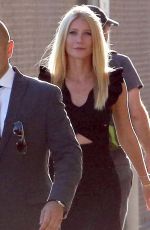 GWYNETH PALTROW Arrives at Jimmy Kimmel Live! in Hollywood