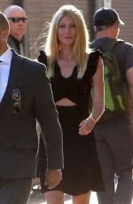 GWYNETH PALTROW Arrives at Jimmy Kimmel Live! in Hollywood