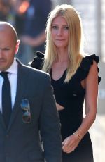 GWYNETH PALTROW Arrives at Jimmy Kimmel Live! in Hollywood
