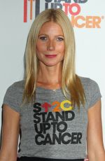 GWYNETH PALTROW at Stand Up 2 Cancer Live Benefit in Hollywood