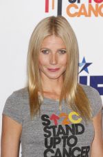 GWYNETH PALTROW at Stand Up 2 Cancer Live Benefit in Hollywood