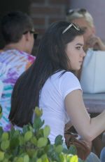 HAILEE STEINFELD and SOPHIE TURNER Enjoying Some Frozen Yogurt in Malibu