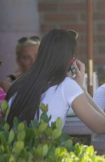 HAILEE STEINFELD and SOPHIE TURNER Enjoying Some Frozen Yogurt in Malibu
