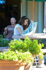 HAILEE STEINFELD and SOPHIE TURNER Enjoying Some Frozen Yogurt in Malibu
