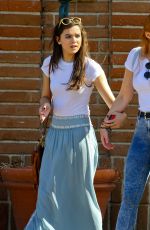 HAILEE STEINFELD and SOPHIE TURNER Enjoying Some Frozen Yogurt in Malibu