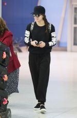 HAILEE STEINFELD at JFK Airport in New York