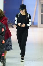 HAILEE STEINFELD at JFK Airport in New York
