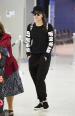 HAILEE STEINFELD at JFK Airport in New York