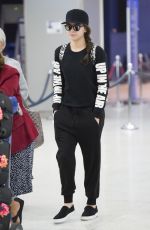 HAILEE STEINFELD at JFK Airport in New York