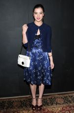 HAILEE STEINFELD at Marc Jacobs Fashion Show in New York