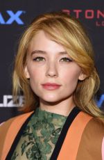 HALEY BENNETT at The Equalizer Premiere in new York