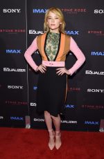 HALEY BENNETT at The Equalizer Premiere in new York