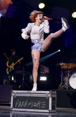 HAYLEY WILLIAMS Performs at Iheartradio Music Festival in Las Vegas