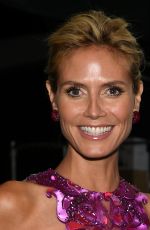 HEIDI KLUM at Project Runway Fashion Show in New York