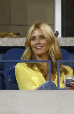 HEIDI KLUM at US Open Tennis Tournament