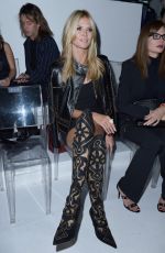 HEIDI KLUM at Versace Fashion Show in Milan