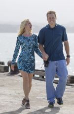 HEIDI MONTAG at Sealord Commercial Set in Auckland