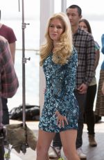HEIDI MONTAG at Sealord Commercial Set in Auckland