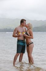HEIDI MONTAG in Bikini at a Beach in Hawaii
