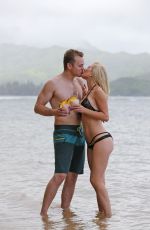 HEIDI MONTAG in Bikini at a Beach in Hawaii