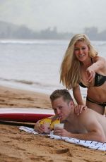 HEIDI MONTAG in Bikini at a Beach in Hawaii