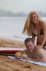 HEIDI MONTAG in Bikini at a Beach in Hawaii