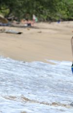 HEIDI MONTAG in Bikini at a Beach in Hawaii