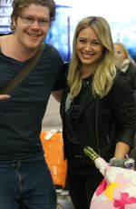 HILARY DUFF Arrives at Airport in Sydney