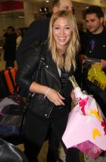 HILARY DUFF Arrives at Airport in Sydney