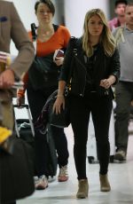 HILARY DUFF Arrives at Airport in Sydney