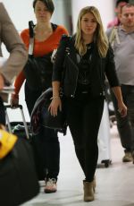 HILARY DUFF Arrives at Airport in Sydney