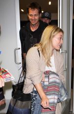 HILARY DUFF at Los Angeles International Airport 0509
